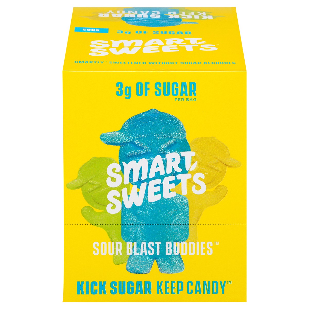 slide 1 of 9, Smart Sweets Sour Blast Buddies Candy 12 - 1.8 oz ea, 12 ct