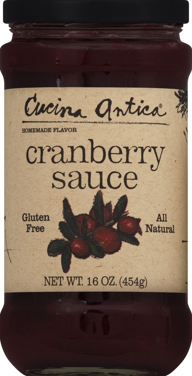 slide 2 of 2, Cucina Antica Sauce Cranberry, 16 oz