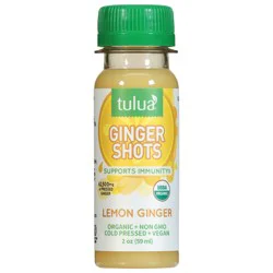 Tulua Lemon Ginger Ginger Shots - 2 oz