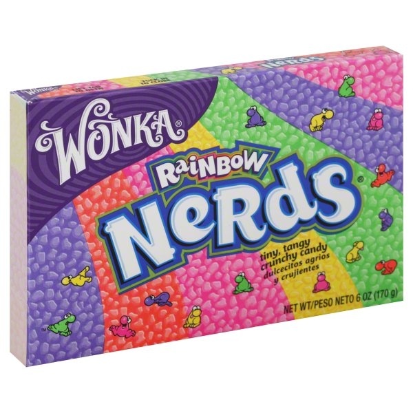 slide 1 of 6, Nerds Wonka Nerds Rainbow Tiny Tangy Crunchy Candy, 6 oz