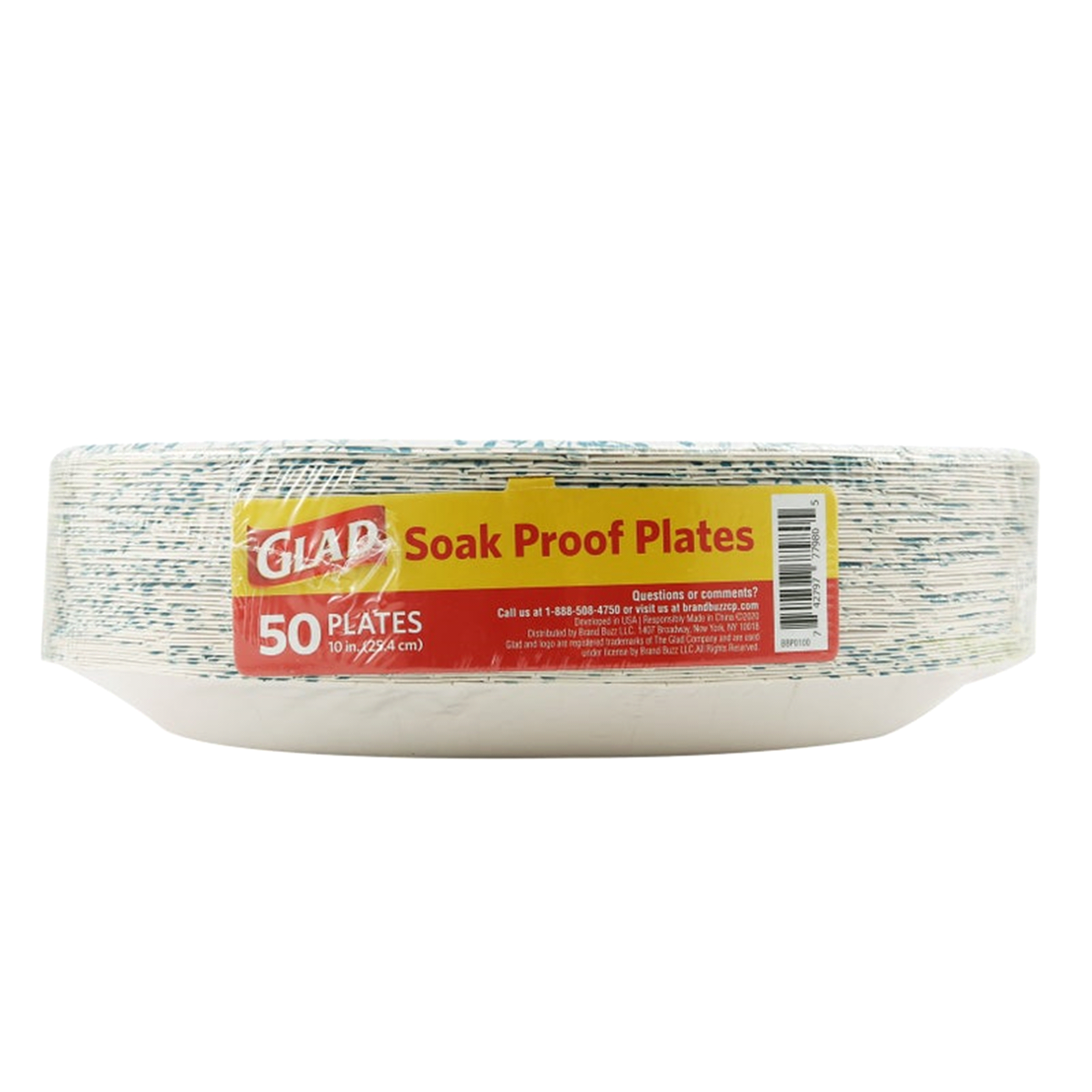 slide 1 of 1, Glad Everyday Plates 10.25in, 50 ct