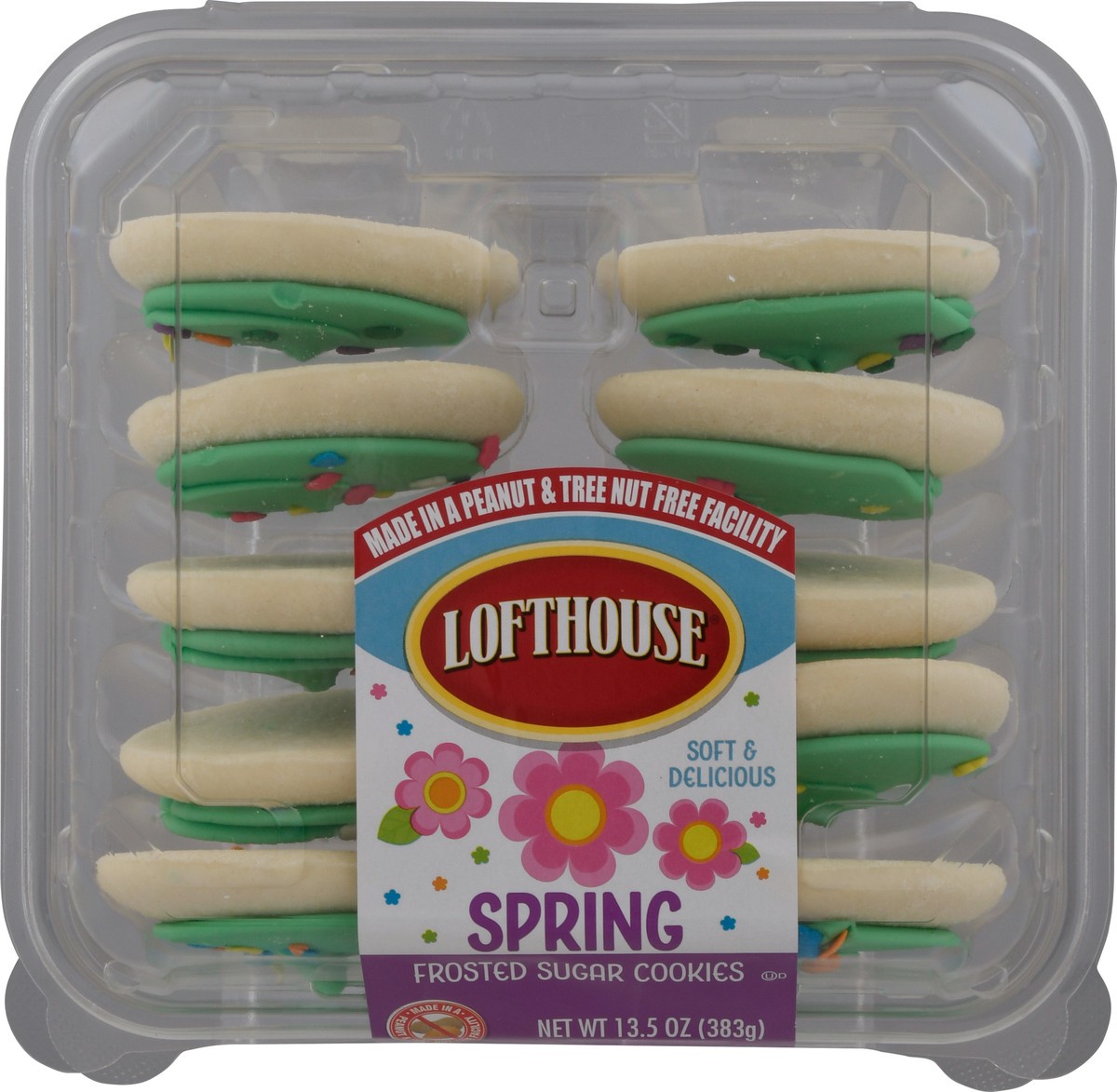 slide 6 of 9, Lofthouse Spring Frosted Sugar Cookies 13.5 oz, 13.5 oz