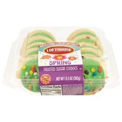 Lofthouse Spring Flowers Frosted Sugar Cookies 13.5 oz