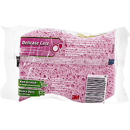 slide 7 of 8, Scotch Brite Delicate Care Scrub Sponge, 1 ct