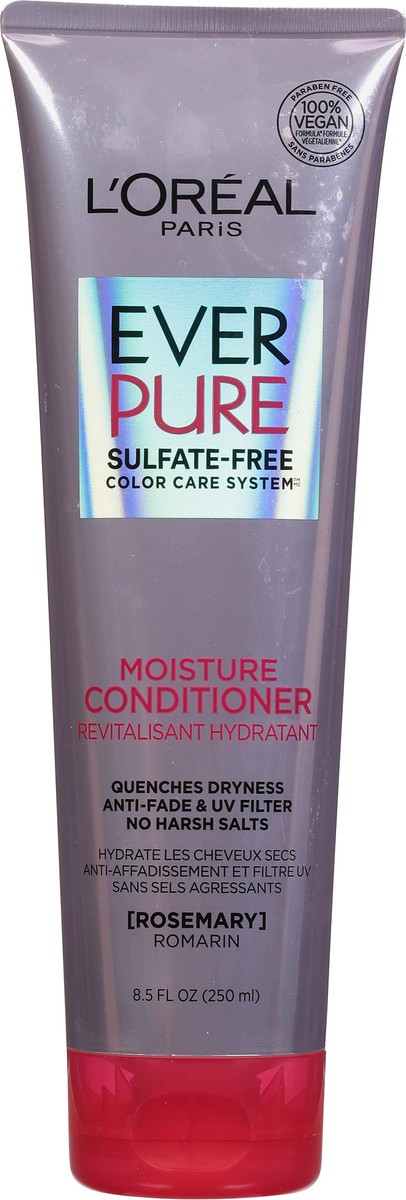 slide 6 of 9, L'Oréal EverPure Moisture Rosemary Oil Conditioner for Dry Hair - 8.5 fl oz, 8.5 fl oz