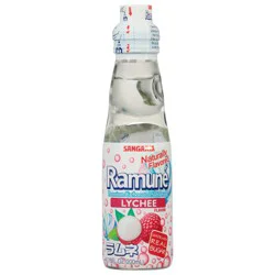 Ramune Lychee Flavor Soft Drink - 6.76 fl oz