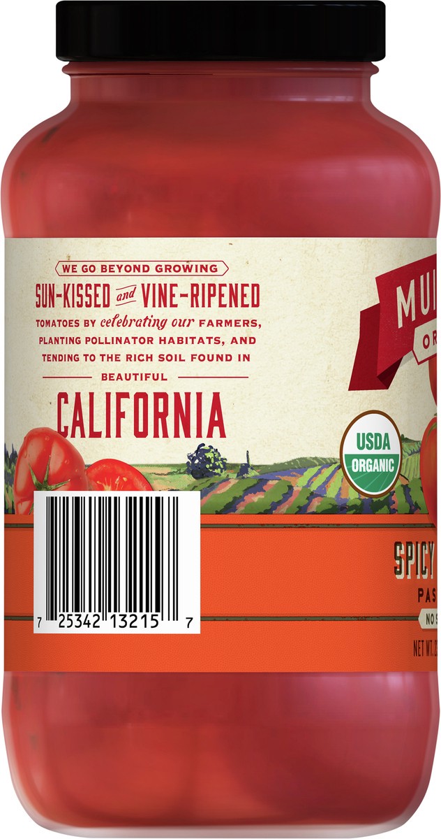 slide 2 of 9, Muir Glen Spicy Arrabbiata Pasta Sauce, No Sugar Added, 23.5 oz., 23.50 oz