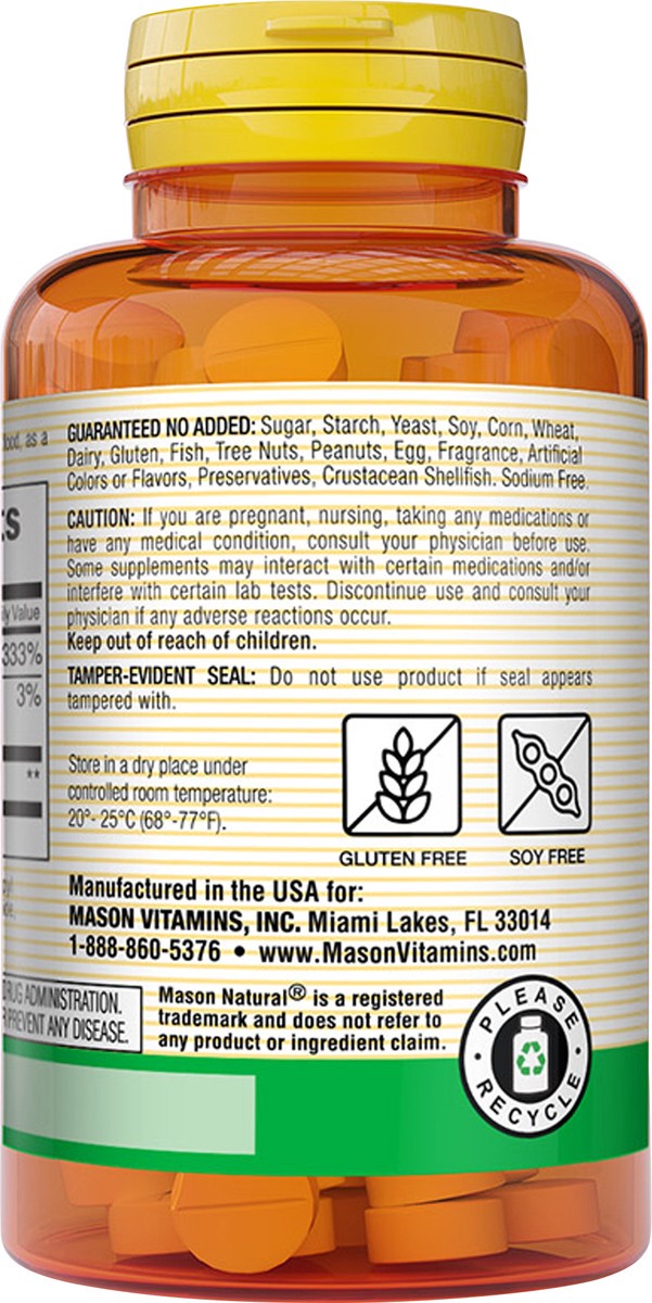 slide 7 of 10, Mason Biotin 10000 Mcg Keratin Tablets, 60 ct