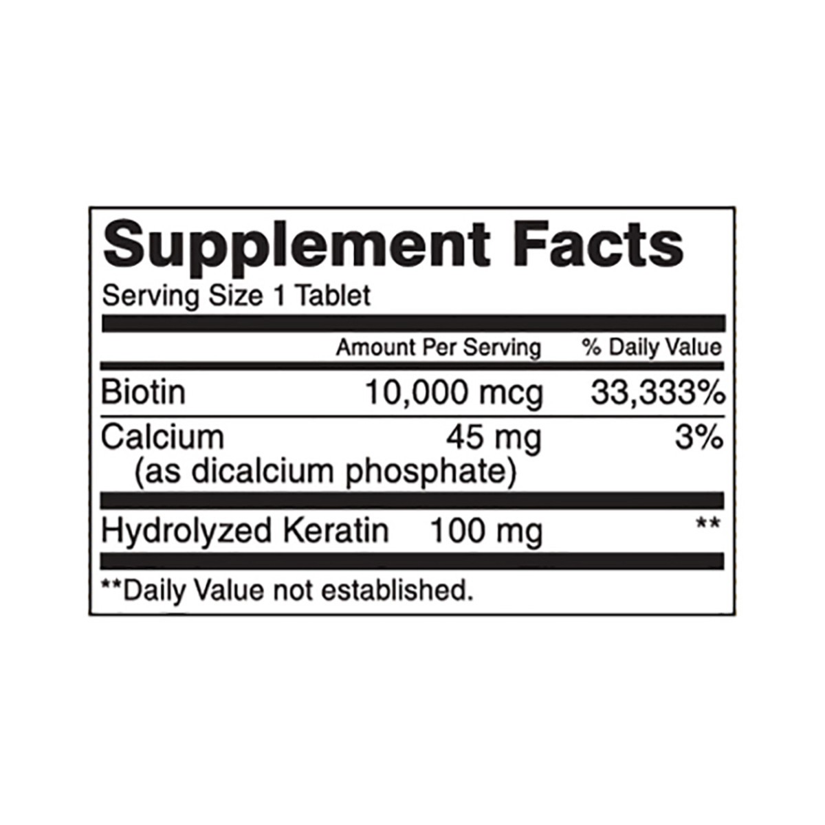 slide 9 of 10, Mason Biotin 10000 Mcg Keratin Tablets, 60 ct