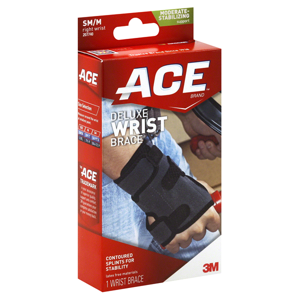 slide 1 of 1, ACE Wrist Brace 1 ea, 1 ct