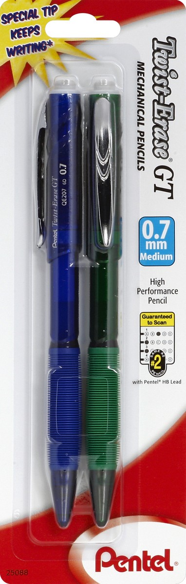 slide 2 of 2, Pentel Mechanical Pencils 2 ea, 2 ct