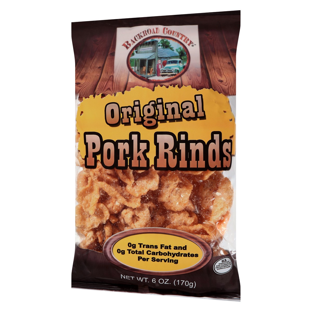 slide 8 of 9, Backroad Country Original Pork Rinds 6 oz, 6 oz