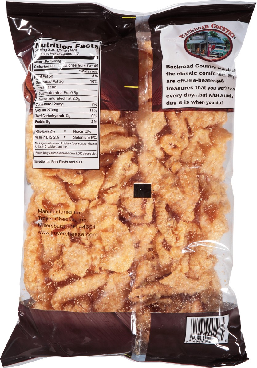 slide 7 of 9, Backroad Country Original Pork Rinds 6 oz, 6 oz