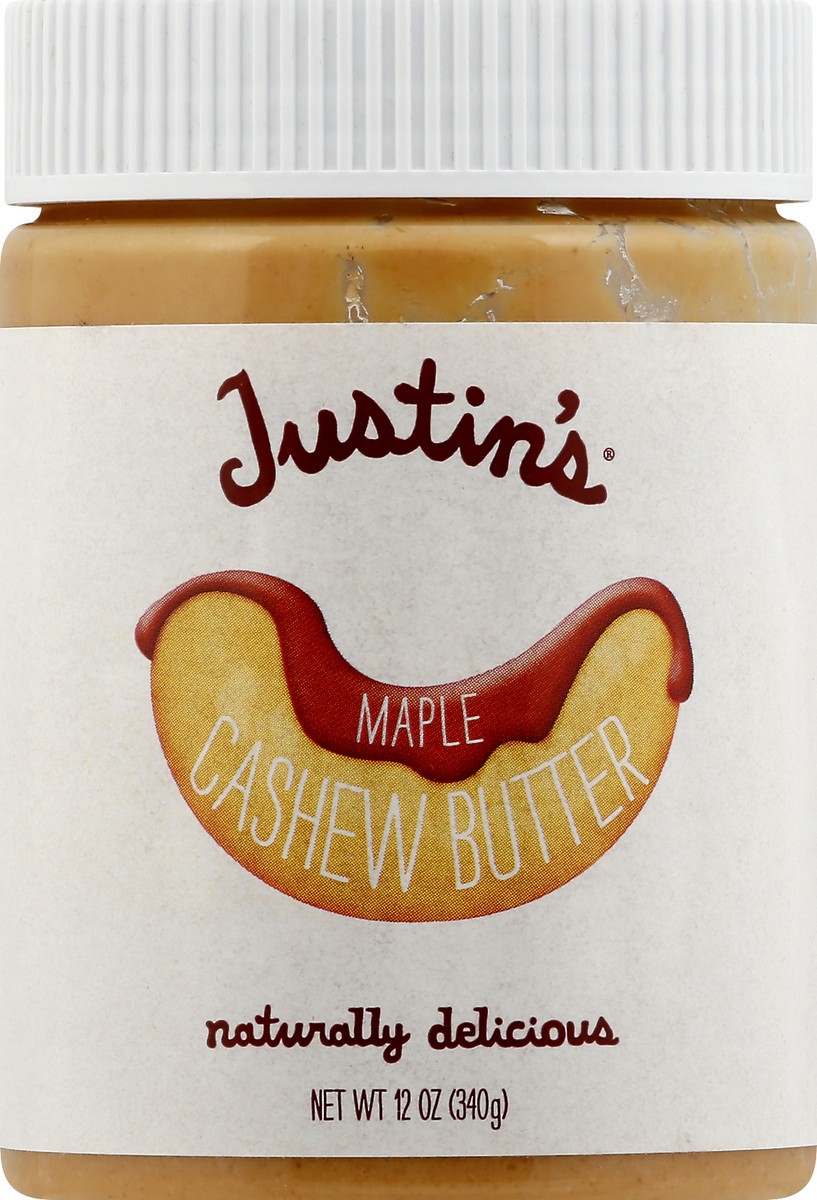 slide 10 of 11, Justin's Maple Cashew Butter 12.0 oz, 12 oz