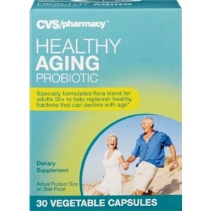slide 1 of 1, CVS Health Aging Probiotic Capsules, 30 ct