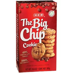 H-E-B The Big Chip Chocolate Chip Cookies