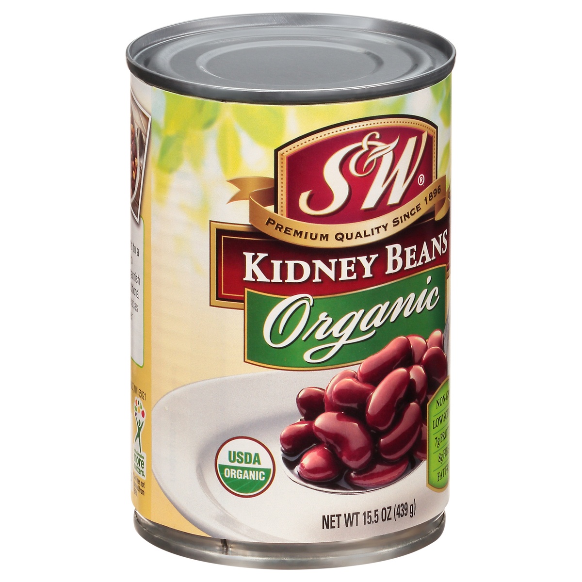 slide 2 of 11, S&W Organic Kidney Beans, 15 oz