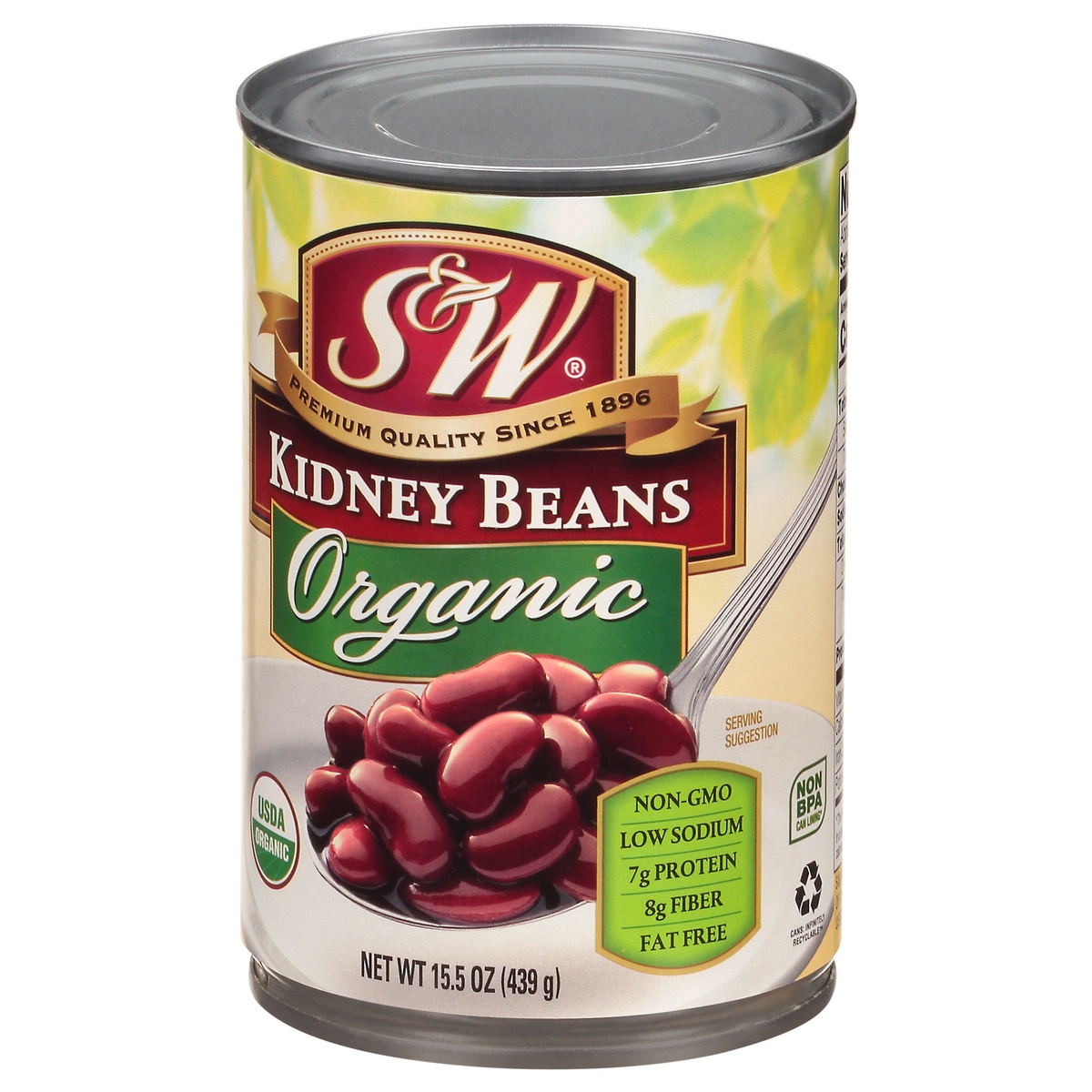 slide 3 of 11, S&W Organic Kidney Beans, 15 oz