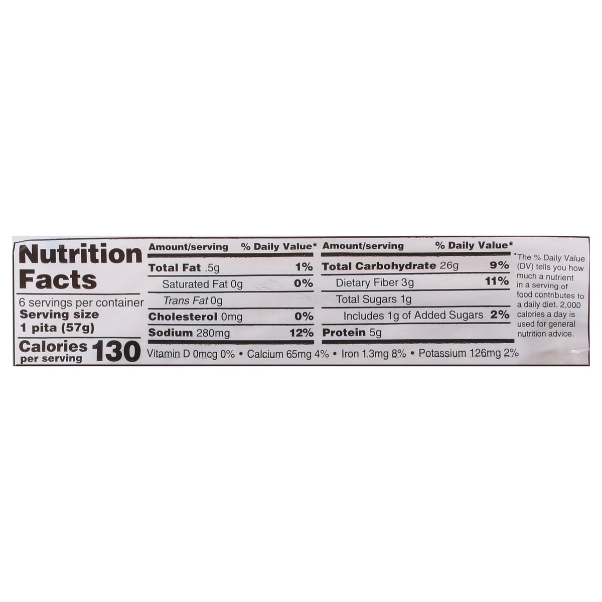 slide 6 of 13, Papa Pita Wheat Pita Pocket 6 ea, 6 ct