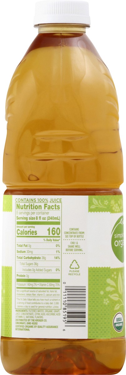 slide 9 of 13, Simple Truth Organic 100% Juice - 64 oz, 64 oz