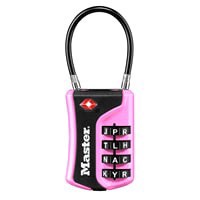 slide 11 of 13, Master Lock 1.375 In Tsa-Luggage Lock With Flex Shackle Numeric Comb, 1 ct