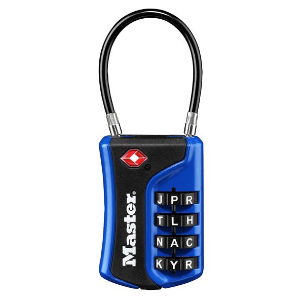 slide 10 of 13, Master Lock 1.375 In Tsa-Luggage Lock With Flex Shackle Numeric Comb, 1 ct