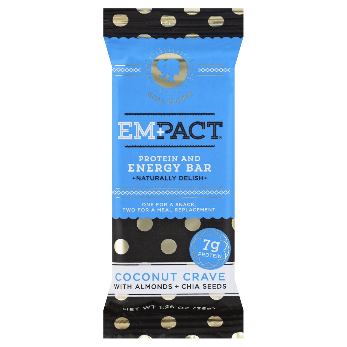 slide 5 of 6, Empact Bars Protein and Energy Bar 1.26 oz, 1.26 oz