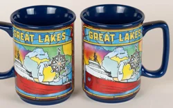 Great Lakes Stained Glass Mug