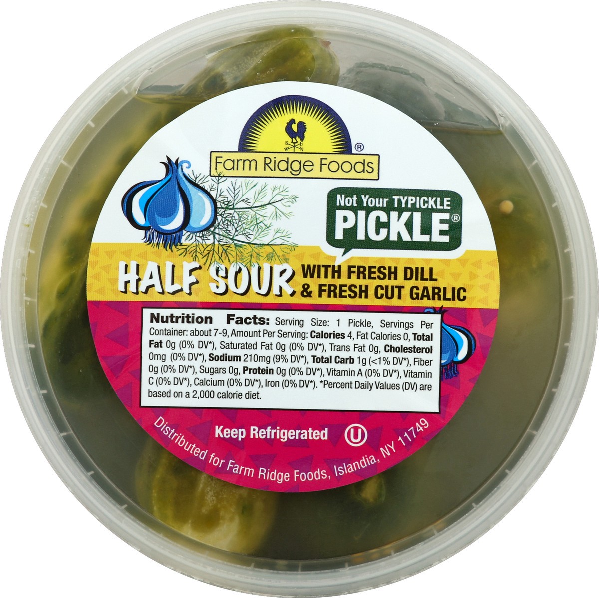 slide 2 of 3, Farm Ridge Foods Pickles 32 oz, 32 oz