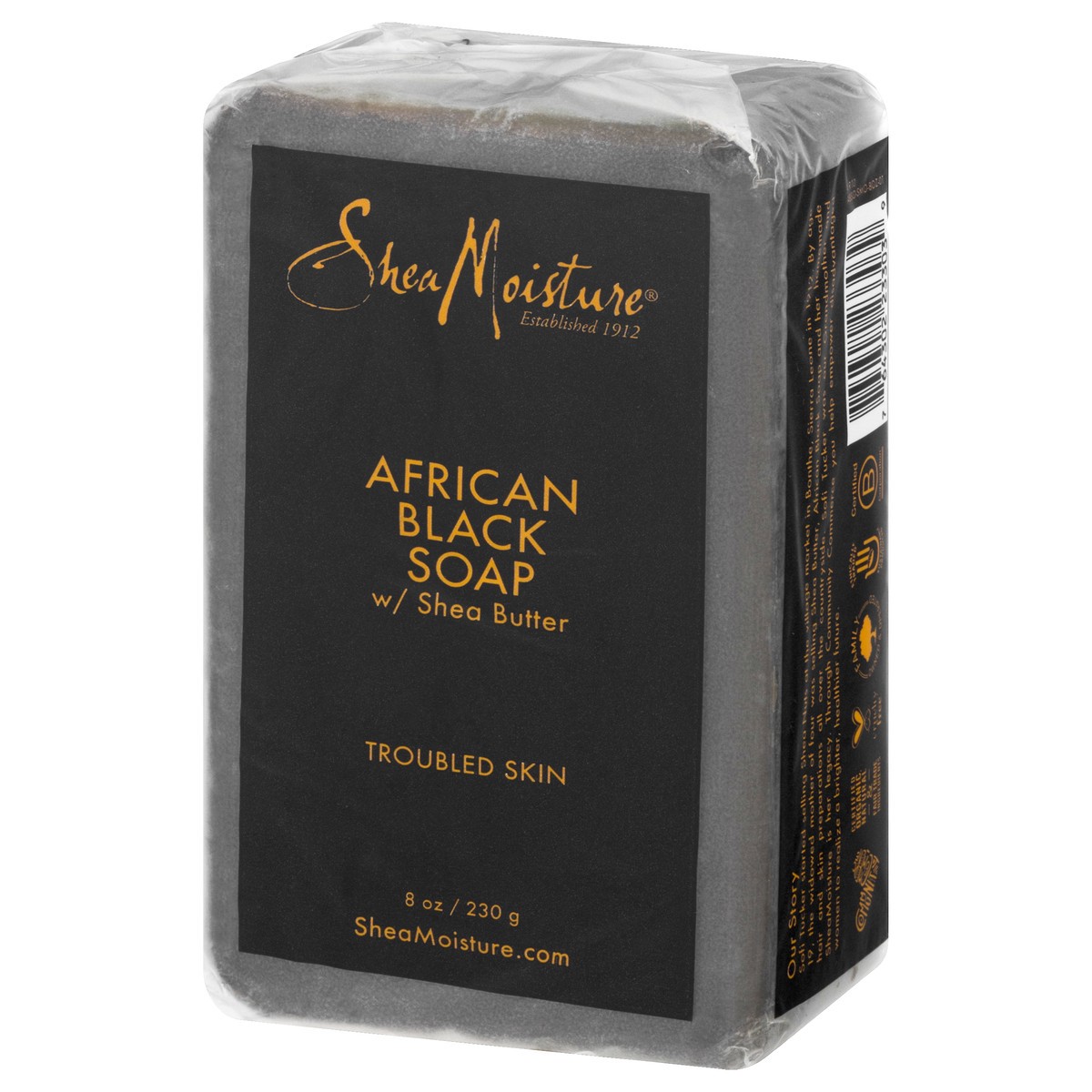 slide 2 of 9, SheaMoisture African Black Bar Soap - 8oz, 8 oz