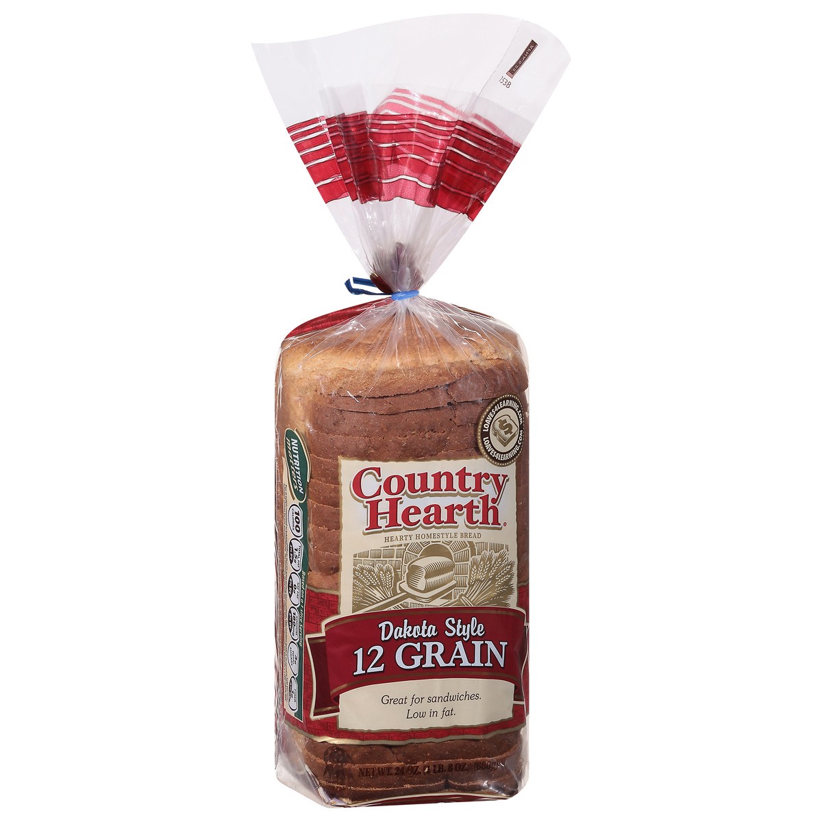 slide 8 of 9, Country Hearth Dakota 12Grain Bread, 24 oz