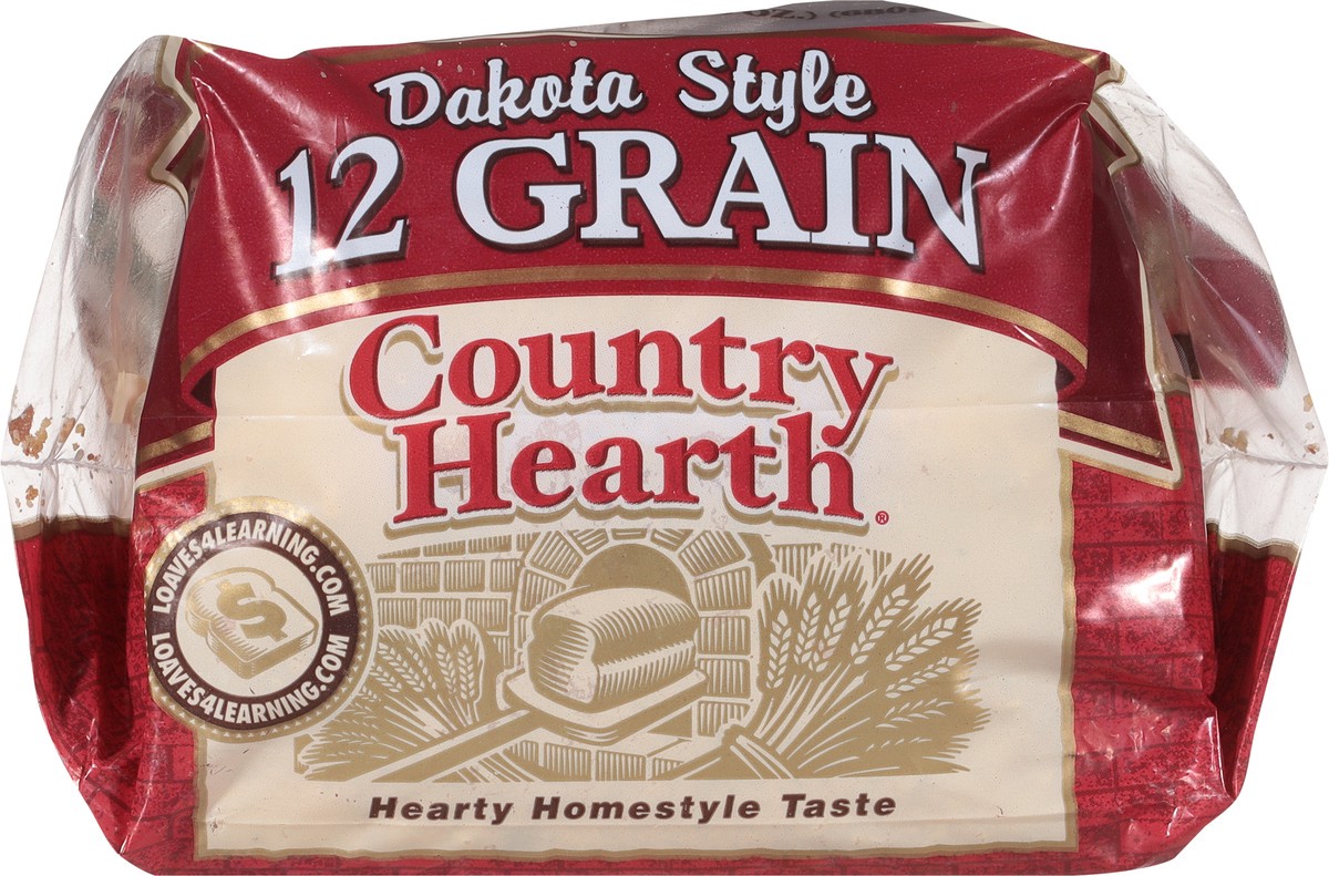 slide 6 of 9, Country Hearth Dakota 12Grain Bread, 24 oz