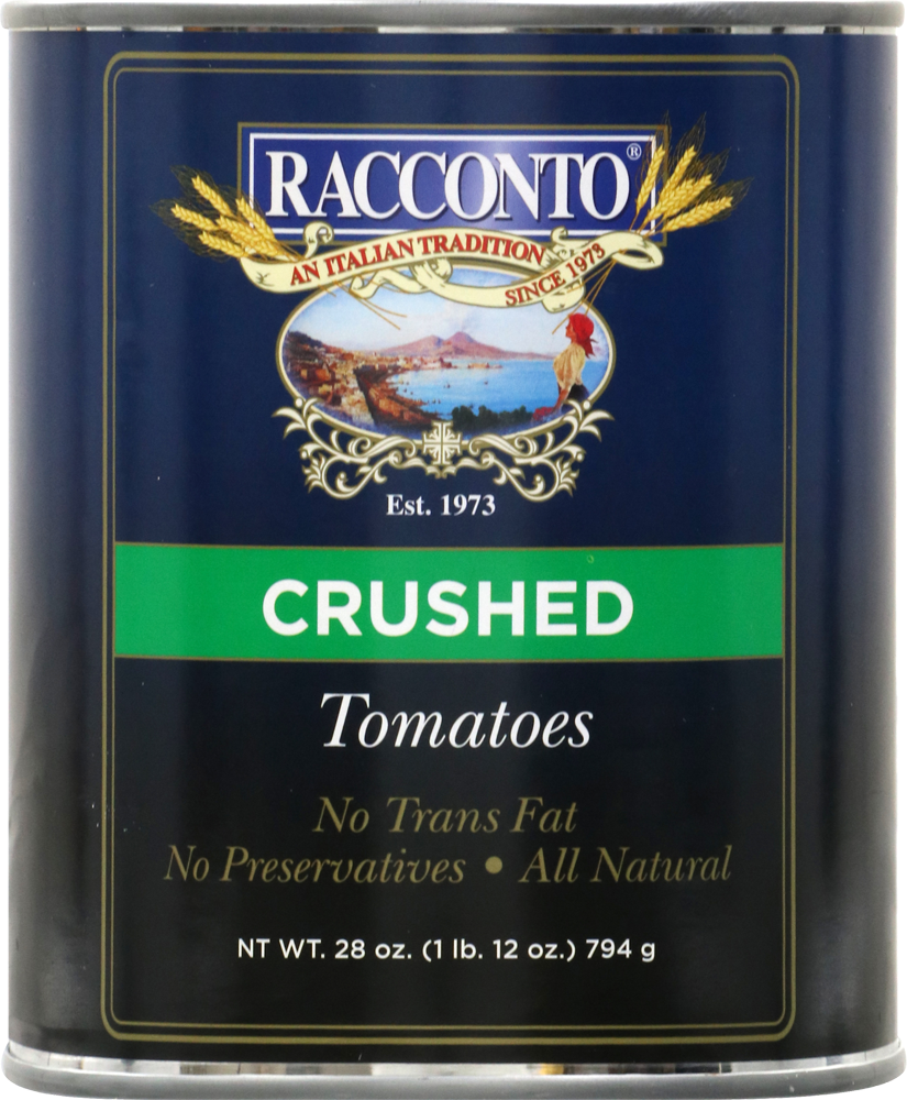 slide 1 of 2, Racconto Crushed Tomatoes, 28 oz