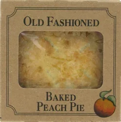 Old Fashioned Peach Pie 4 oz