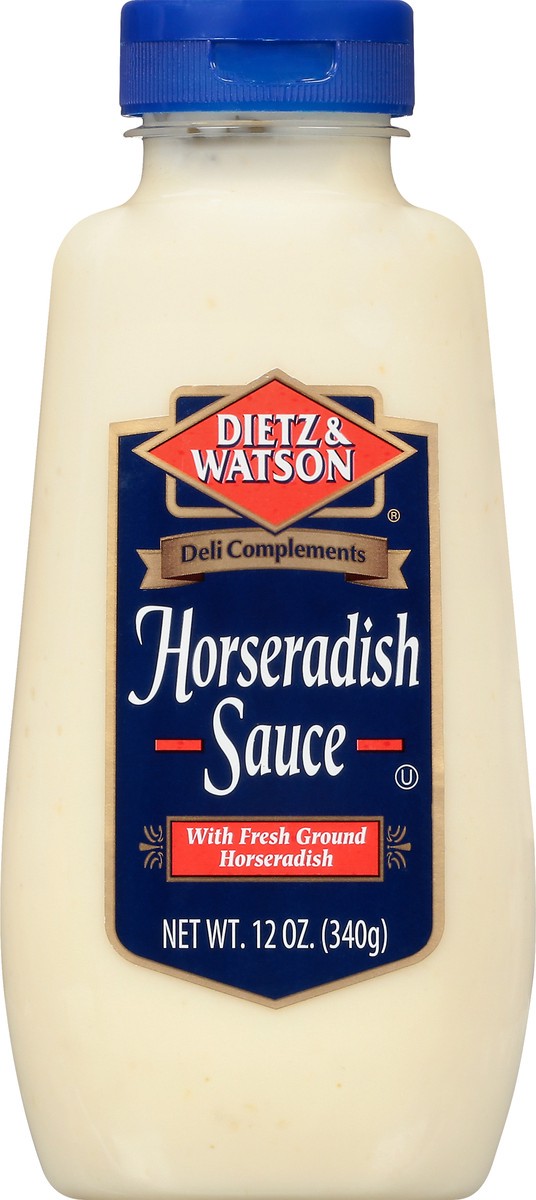 slide 1 of 9, Dietz & Watson Deli Compliments Horseradish Sauce - 12 oz, 12 oz