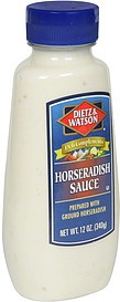 slide 1 of 1, Dietz & Watson Horseradish Sauce, 12 oz