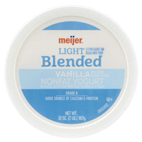 slide 20 of 29, Meijer Vanilla Light Yogurt, 32 oz