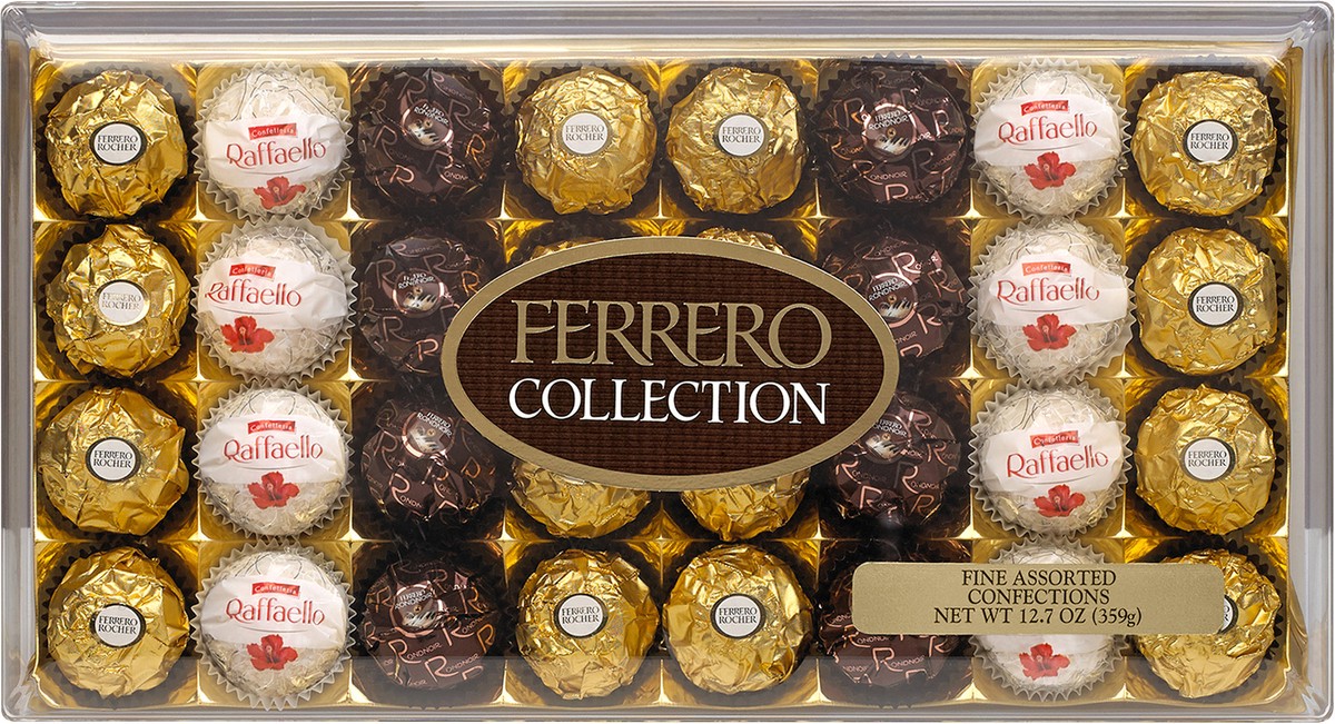 slide 7 of 11, Ferrero Collection Fine Assorted Confections, Gift Box - 12.7oz/32pc, 12.7 oz