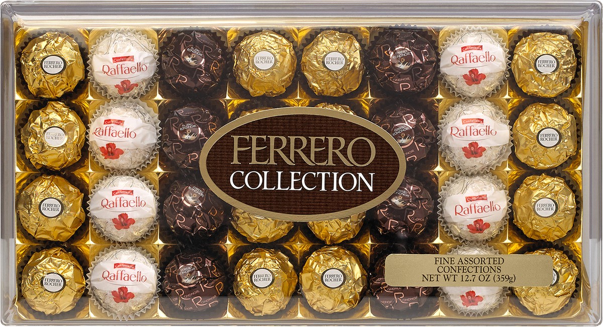 slide 6 of 11, Ferrero Collection Fine Assorted Confections, Gift Box - 12.7oz/32pc, 12.7 oz