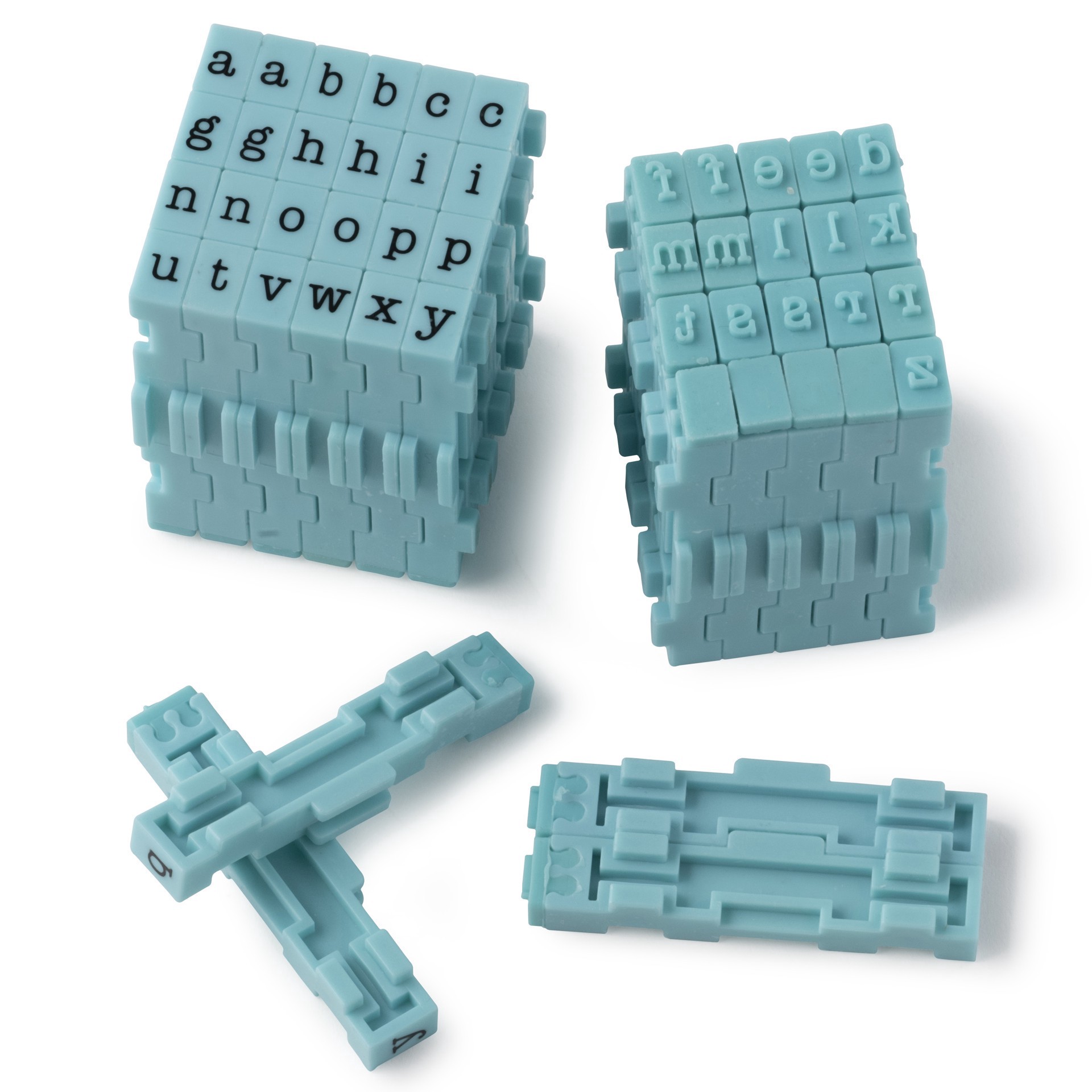 slide 5 of 5, Clickable Lowercase Stamp Set By Recollections, 3.22 in x 1.53 in