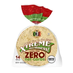 Olé Mexican Foods Olé Xtreme Wellness Street Taco Zero Net Carbs Flour Tortillas, Keto Certified