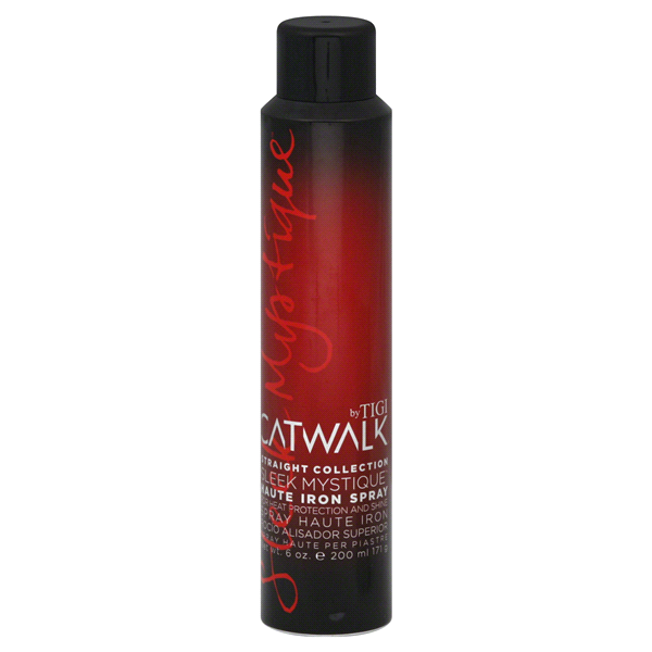 slide 1 of 1, Tigi Catwalk Sleek Mystique Haute Iron Spray, 6 oz