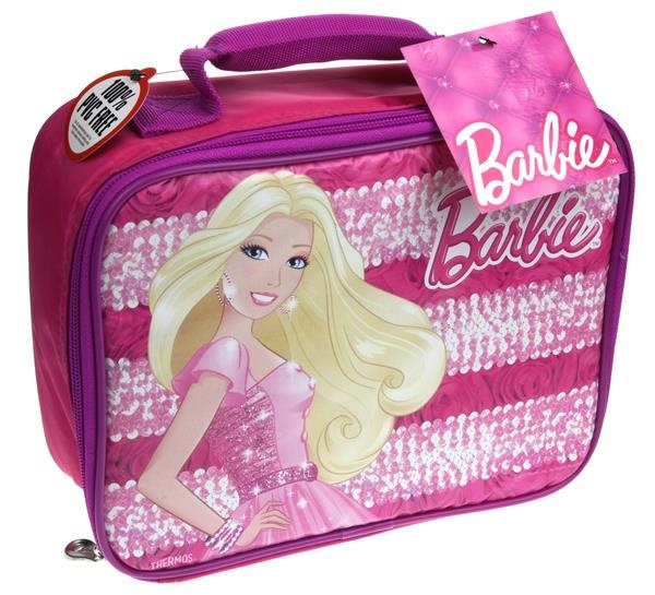 slide 1 of 1, Thermos Barbie Soft Lunch Kit, 1 ct