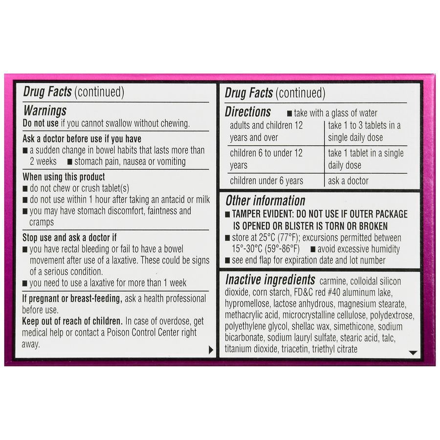 slide 5 of 5, Walgreens Women's Laxative Tablets, 30 ct