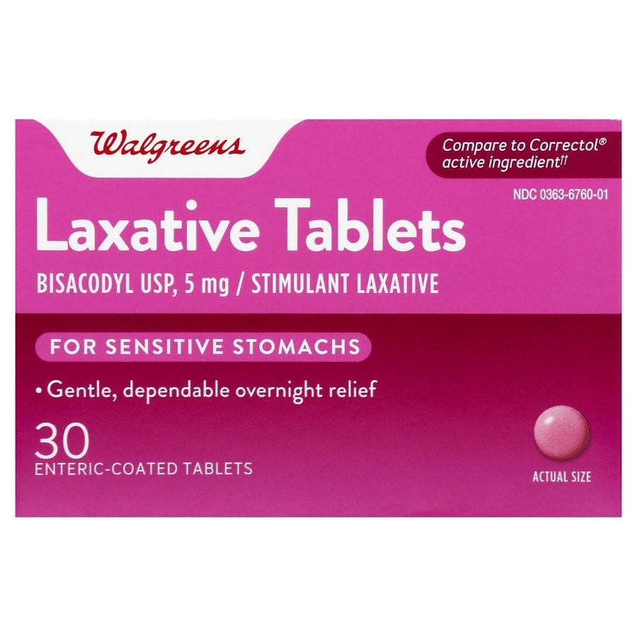 slide 1 of 1, Walgreens Women's Laxative Tablets, 30 ct