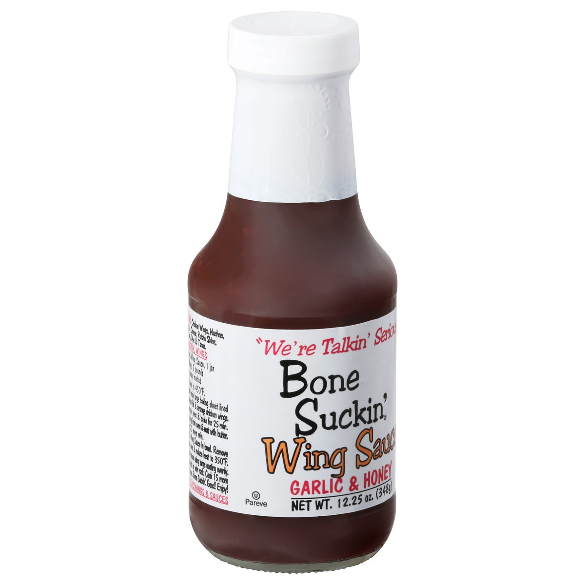 slide 9 of 9, Bone Suckin' Garlic & Honey Wing Sauce 12.25 oz, 12.25 oz
