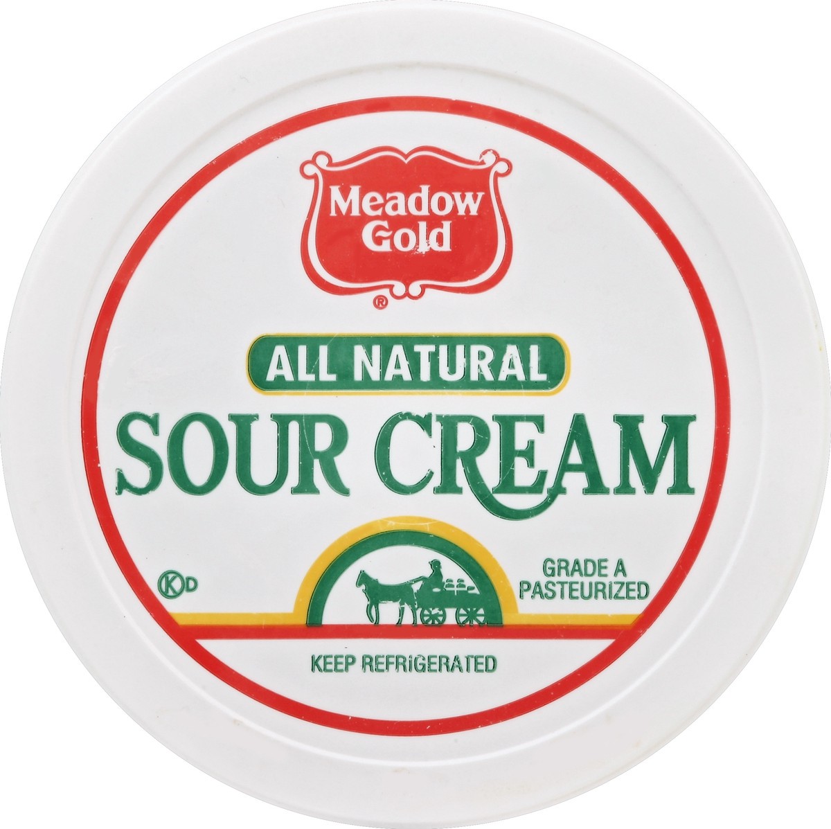 slide 2 of 4, Meadow Gold Sour Cream 16 oz, 