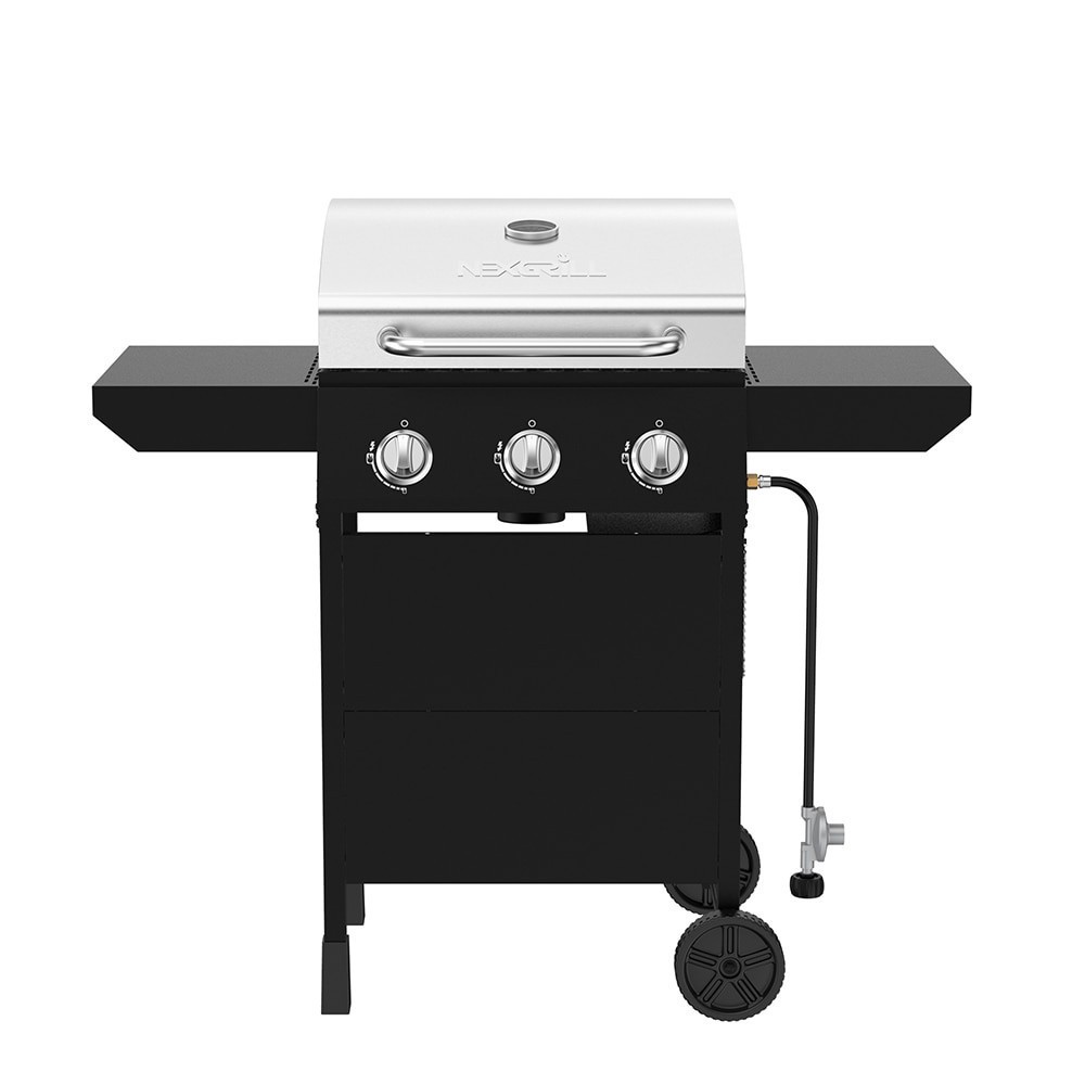 slide 3 of 3, Nex Grill 3 Burner Gas Grill, 1 ct