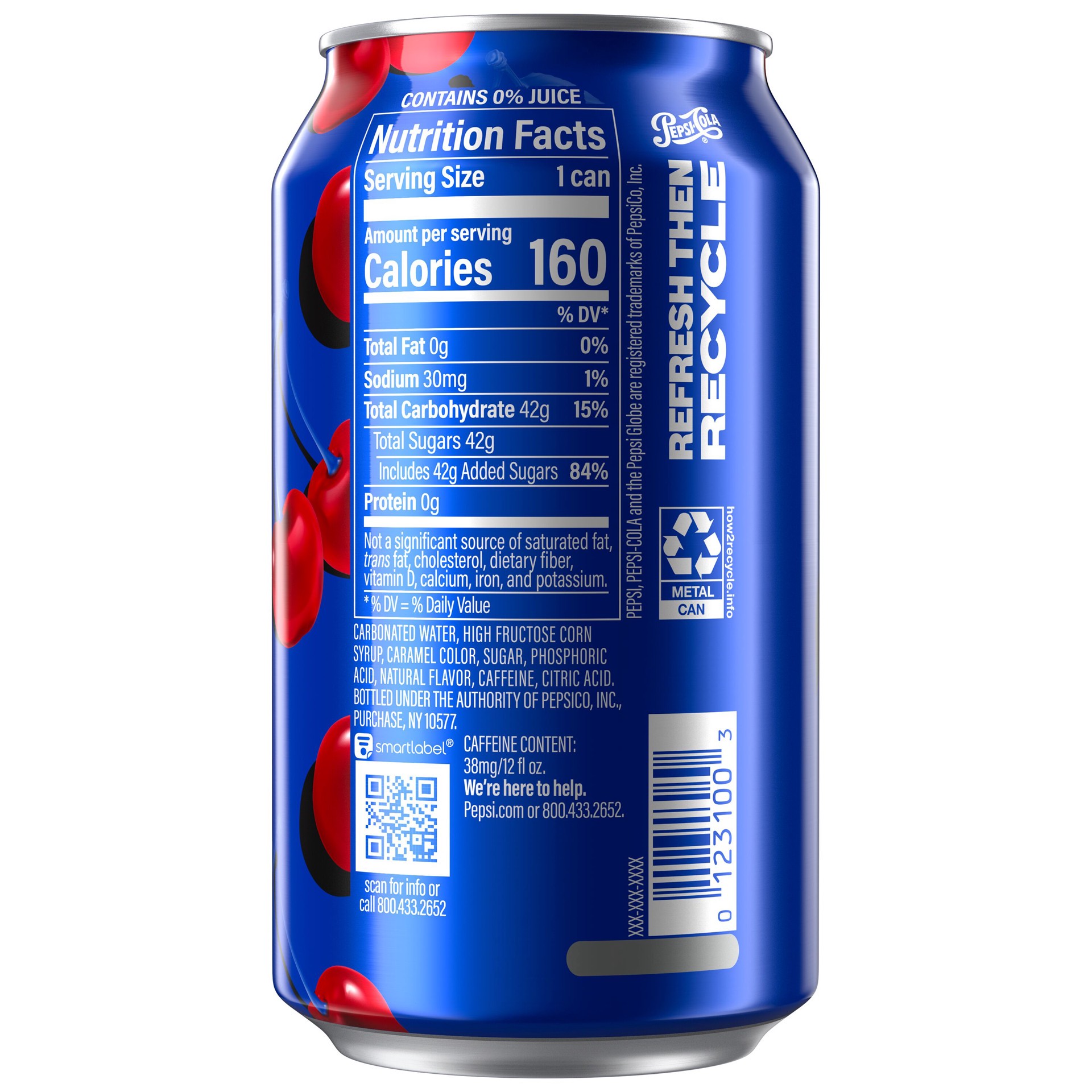 slide 4 of 4, Pepsi Soda Wild Cherry - 12 fl oz, 12 fl oz