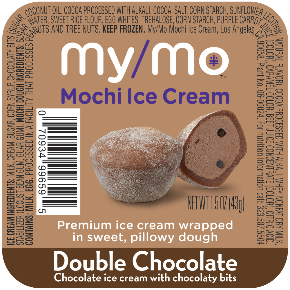 slide 1 of 1, My/Mochi Ice Cream Single Serve Chocolate, 1.5 oz